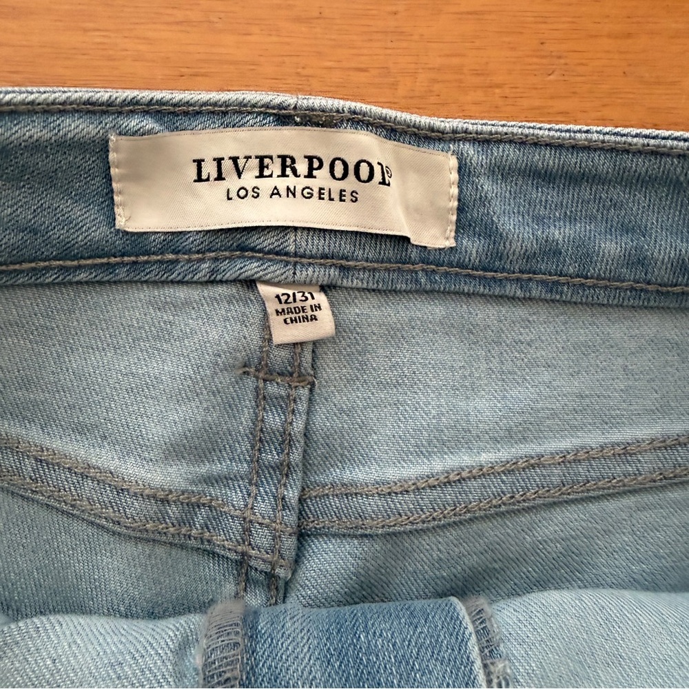 NWT Liverpool Abby Hi-Rise Ankle Keniston Blue Jeans Size 12/31 Women - Picture 7 of 14